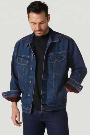 Мужская утеплённая джинсовая куртка Wrangler RJK32AN