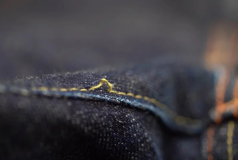 Cotton threads like these break down with your denim